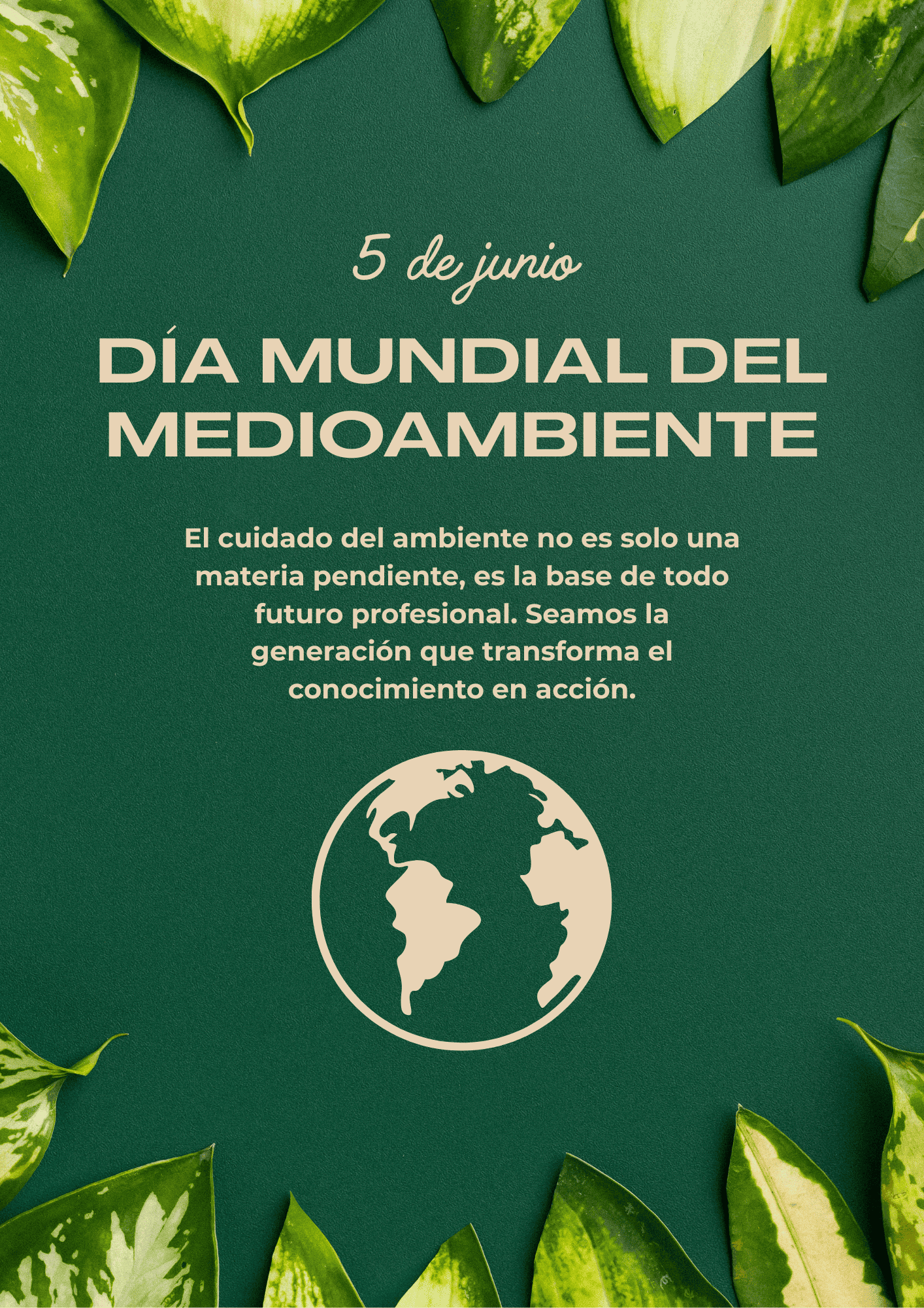 5 de junio : Día Mundial del Medio Ambiente